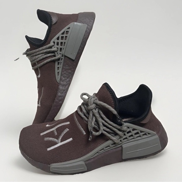 Adidas Pharrell Williams Human Race NMD KO Lila US Men 5.5/ Women Sz 7 Maroon - Picture 3 of 6